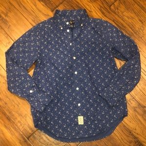 Ralph Lauren Boy’s Anchor Button-Up